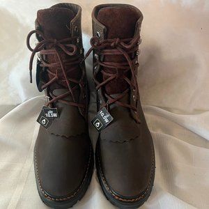 Cody James Lace up round toe waterproof size 10.5 work boot